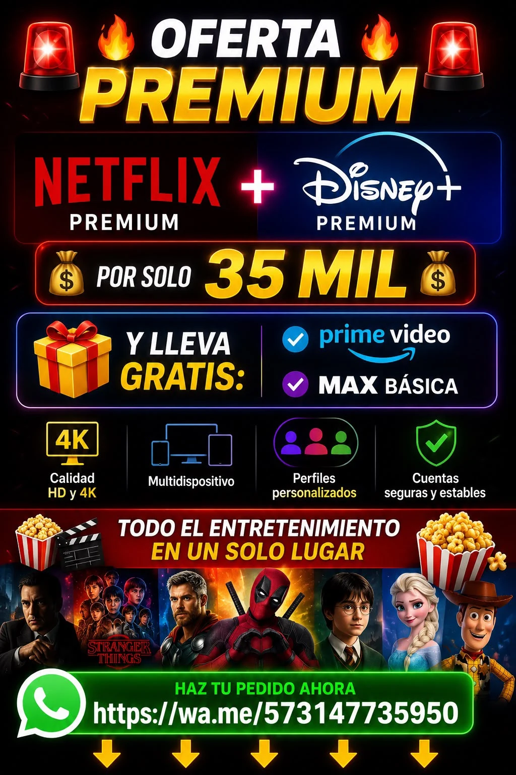 Promoción especial